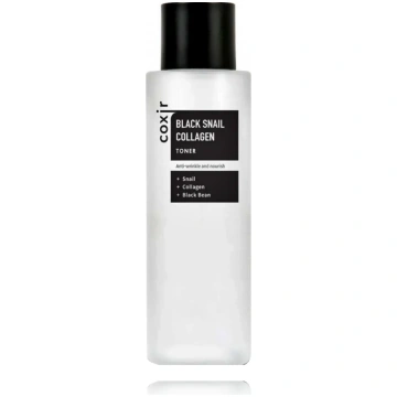 Coxir Black Snail Collagen Toner sejas toneris ar 