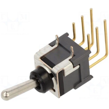 Switch: toggle | Pos: 2 | DPDT | ON-ON | 0.1A/28VA