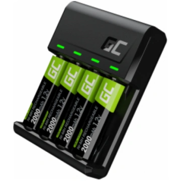 Green Cell GC VitalCharger AA and AAA charger + 4x