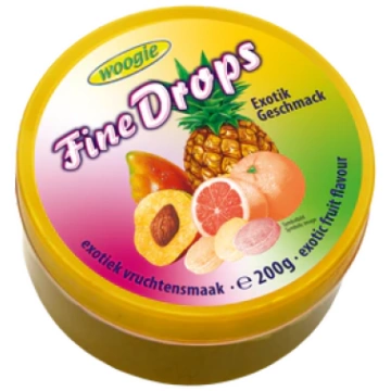 Konf.ledenes Fine Drops Exotic 200g 9002859131813