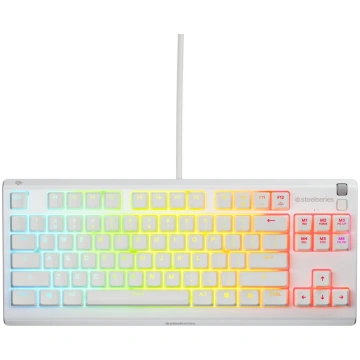 SteelSeries Apex 3 TKL, US, balta - Klaviatūra, 64