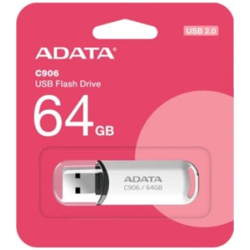 ADATA USB Flash Drive C906 64 USB Type-A White