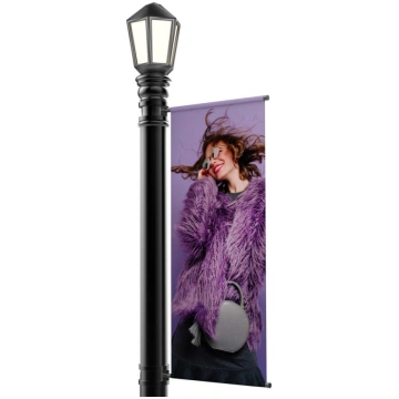 Street Banner karogs - vienpusējs 58-cm 250-cm