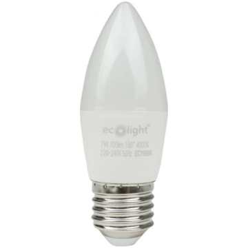 Led spuldze SVECE E27 7W 4000K 630lm Metroled