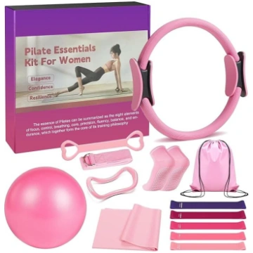 Pilates komplekts, Pilates gredzens, 13 daļas ar p
