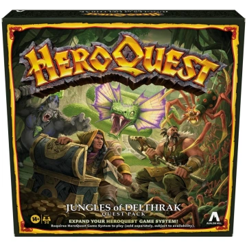 Hasbro Heroquest Jungles Of Delthrak - Quest Pack 