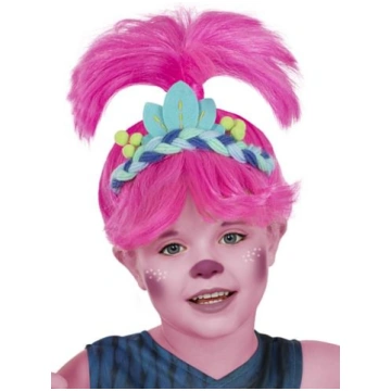 Poppy parūka meitenēm - Trolls 3 Funiglobal