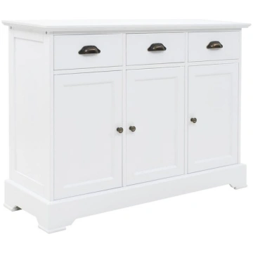 VidaXL kumode ar 3 durvīm, 105x35x77,5 cm, MDF un 