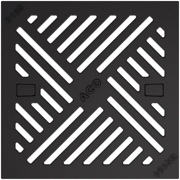 ACO Self Europoint čuguna reste 25x25cm, B125, 174