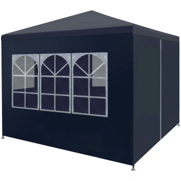 Svinību telts, zila, 3x3 m