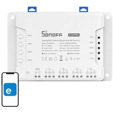 Smart switch WiFi SONOFF 4CHPROR3 M0802010004