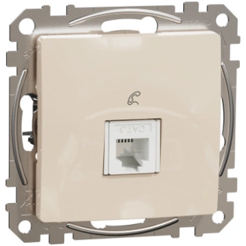 Tālruņa ligzda Schneider Electric Sedna Design, bē