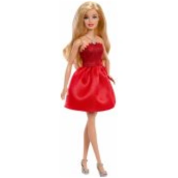 MATTEL Barbie Ruby Red Barbie 80th Anniversary Par