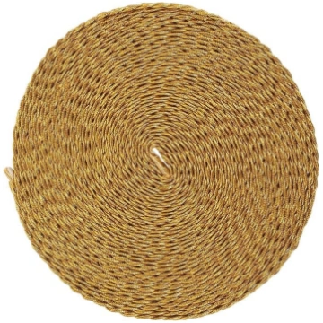 Zerodeko Goldene Zierleiste aus Polyester Garn Was