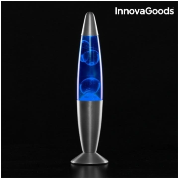 Lavas lampa InnovaGoods zila