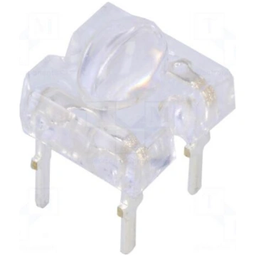 LED Super Flux | oval | 7.62x7.62mm | white warm |