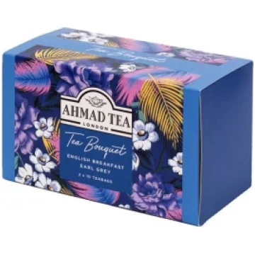 Tēja AHMAD Bouquet English Breakfast & Earl Grey, 