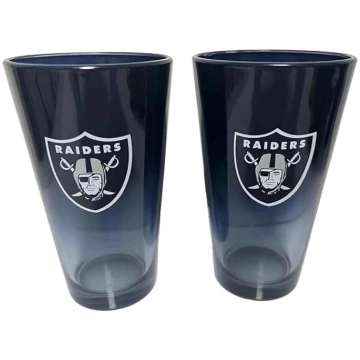 Las Vegas Raiders NFL alus glāzes, 2 gab. 475 ml A