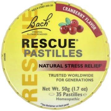 Bach, Rescue® Pastilles, Natural Stress Relief, Cr