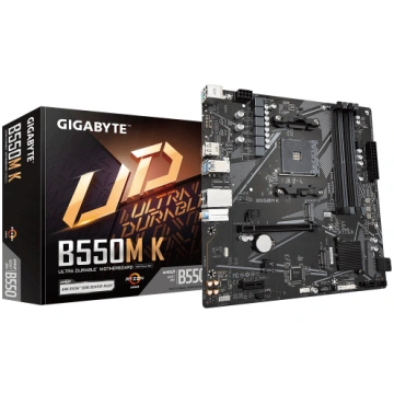 Gigabyte B550M K 1.0 M/B Processor family AMD, Pro