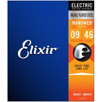 Elixir Nanoweb 9-46 el.ģitāras stīgas