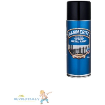 Krāsa Hammerite smooth aerosols 0.4 L balta 25845