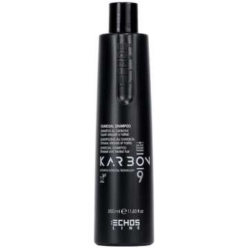 ECHOSLINE Karbon 9 Shampoo, ogļu šampūns, 350ml | 