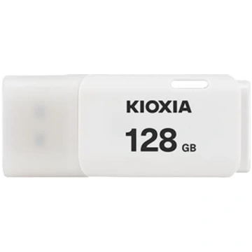 USB zibatmiņa Kioxia Hayabusa, balta krās., 128 GB