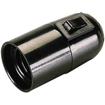 Spuldzes patrona ar slēdzi ELECTRALINE 71106, E27,