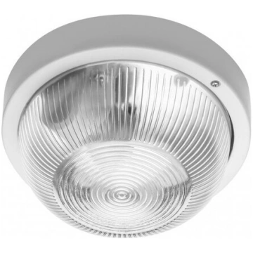 Griestu lampa IBIZA, max 40W E27, IP44, balta OS-I