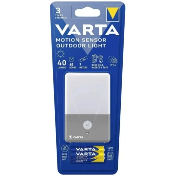 Varta motion sensor outdoor light 16634 4008496065