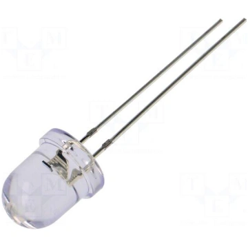 LED | blue | 8mm | 8400mcd | 30° | Front: convex |