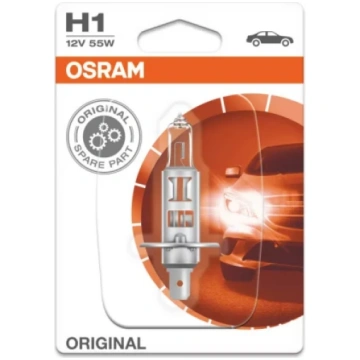 AUTO SPULDZE OSRAM 55W 12V H1 Halogēnlampa, bliste