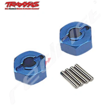 Traxxas: Wheel Hubs Aluminium Hex 12mm (2)