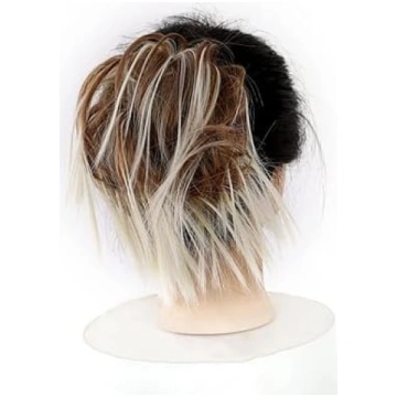 1 Stück Messy Bun Haarverlängerung, elastīga lenta