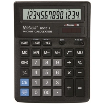 Kalkulators Rebell BDC514, 14 zīmes