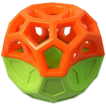 Dog Fantasy Squeaking Square Orange Up/Green rotaļ