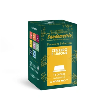Capsule Sandemetrio Infuso Zenzero e Limone Comp. 