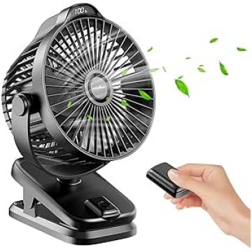 8000 mAh mini USB klipu ventilatora akumulators, m