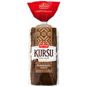 Maize Pilngraudu rudzu formas Kuršu 600g, Hanzas M