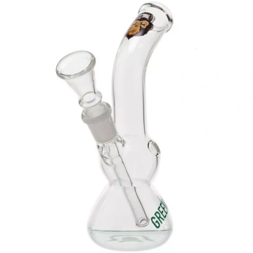 Stikla bongs "Greenline" 16cm - Ūdenspīpes - Vīrak