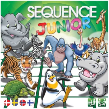 Asmodee - Sequence Junior Nordic - izmērs ONE SIZE