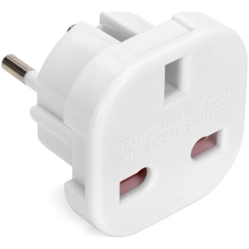 Angļu kontaktdakšas adapteris ceļojuma adapteris p
