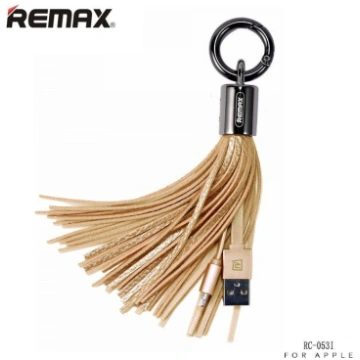 Kabelis Remax Apple Tassels Ring Data Cable for Li