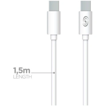 Data Cable Type-C to Type-C 100W 1.5m By Fonex Whi