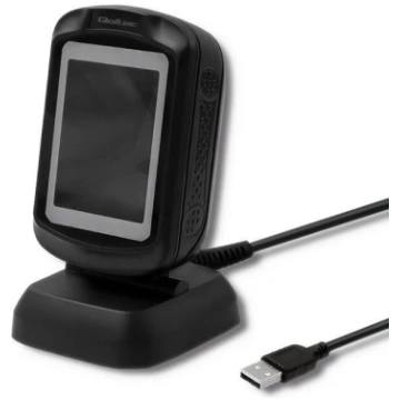Svītru kodu skeneris Qoltec Desktop Barcode Scanne