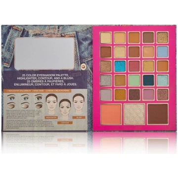 Bellapierre, 90"s Glam, Multi-use, Face Palette, 4