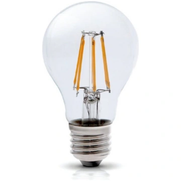 LED spuldze E27 11,5 W ar kvēldiegu - silti balta 