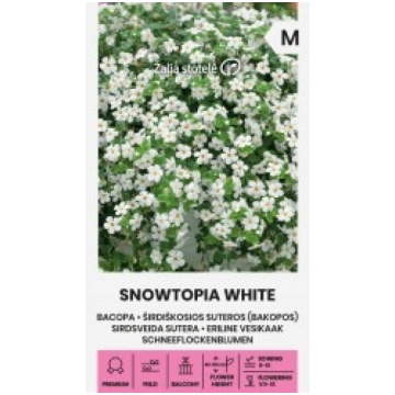 SIRDSVEIDA SUTERA (BAKOPA) SNOWTOPIA WHITE ŽALIA S