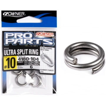 Riņķi Owner ULTRA SPLIT RING 4180-104-10